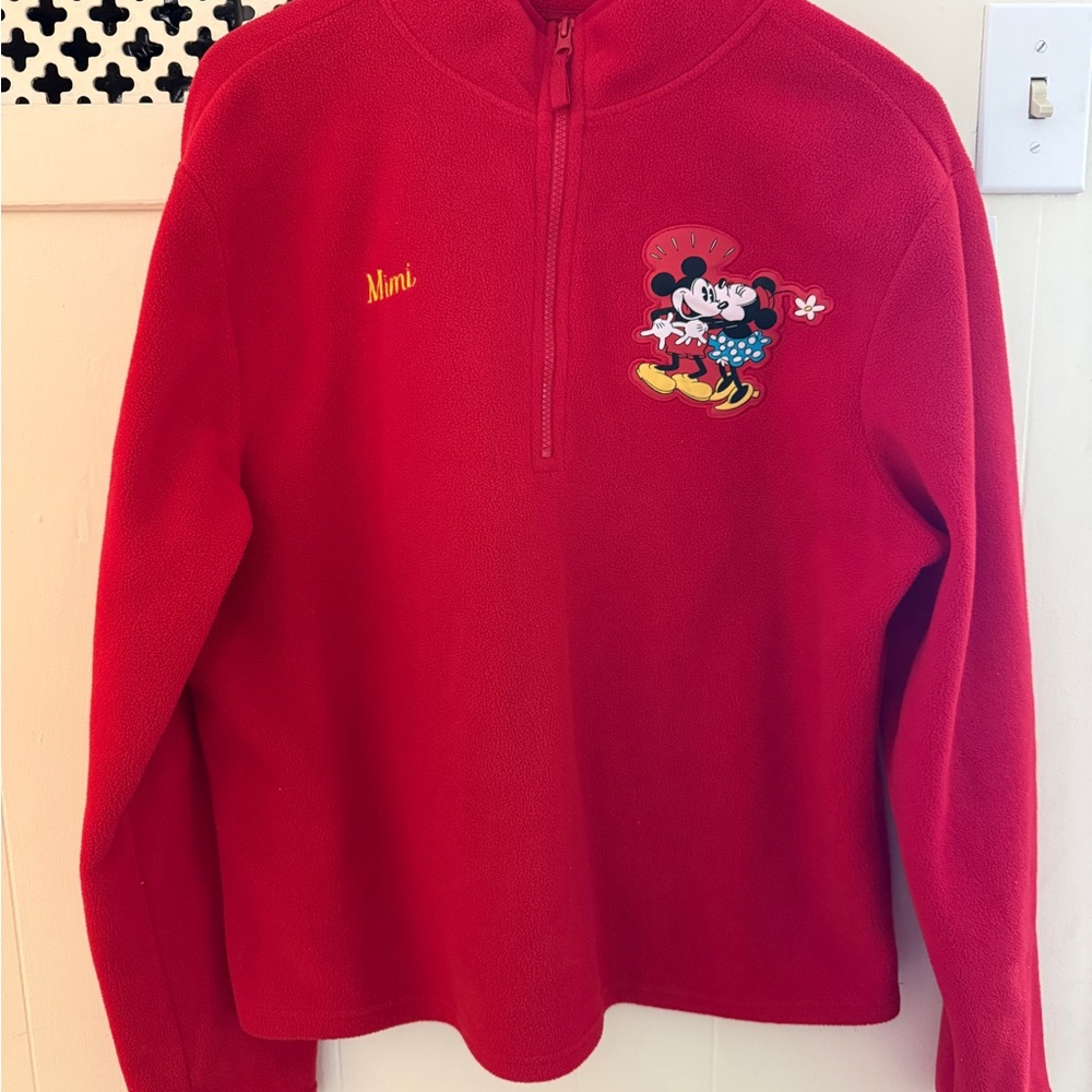Disney Mickey & Minnie Fleece Jacket Personalized Monogram “Mimi”
